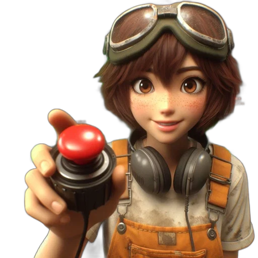 weapon, staff, face, 3d render, concept art, photorealistic, anime, young transparent PNG cut-out