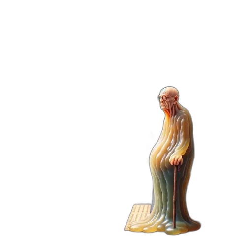 staff, dress, creature, crown, 3d render, concept art, pixel art, photorealistic transparent PNG cut-out