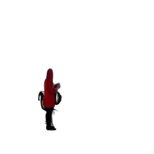 staff, robot, weapon, umbrella, pixel art, concept art, 3d render, cartoon transparent PNG cut-out