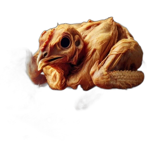 creature, mask, animal, food, photorealistic, concept art, 3d render, watercolor transparent PNG cut-out