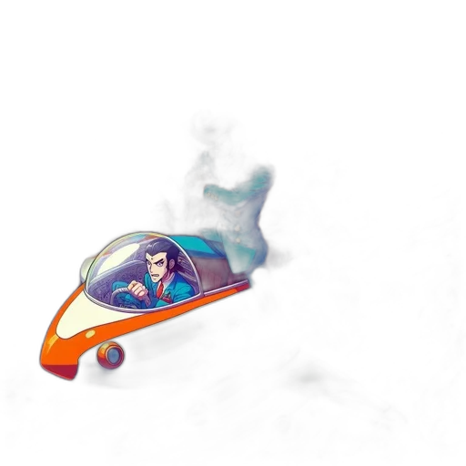car, weapon, umbrella, staff, concept art, watercolor, fantasy art, 3d render transparent PNG cut-out