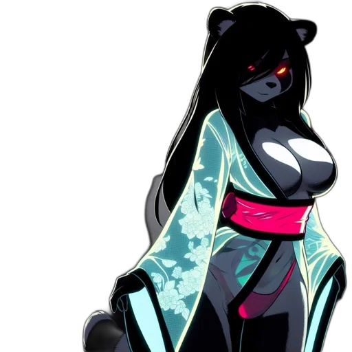 concept art, pixel art, anime, fantasy art, dark, monochrome, neon, animated transparent PNG cut-out