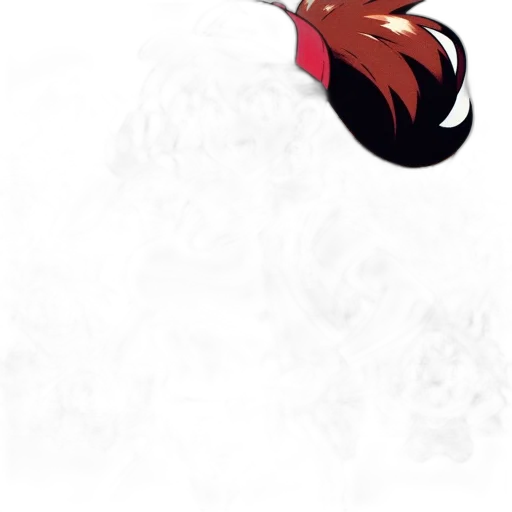 dragon, staff, hair, creature, concept art, anime, pixel art, fantasy art transparent PNG cut-out