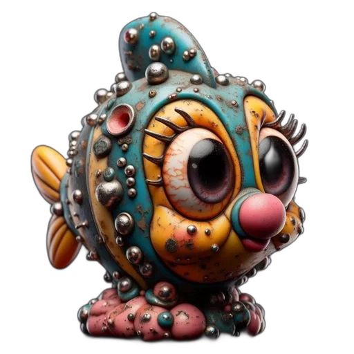 mask, robot, creature, staff, concept art, 3d render, fantasy art, photorealistic transparent PNG cut-out