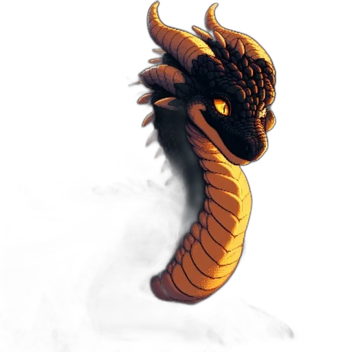 dragon, staff, mask, creature, fantasy art, concept art, pixel art, 3d render transparent PNG cut-out