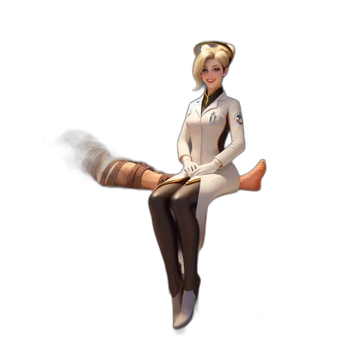 staff, weapon, dress, robot, concept art, pixel art, 3d render, fantasy art transparent PNG cut-out