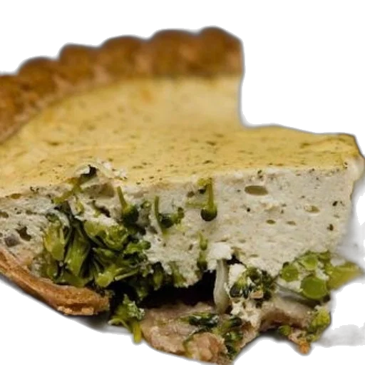food, crown, slice, savory, pie, golden, crust, filled transparent PNG cut-out
