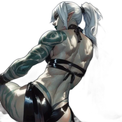 robot, weapon, sword, dress, cyberpunk, concept art, watercolor, fantasy art transparent PNG cut-out