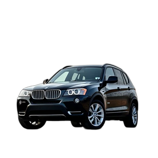 car, 3d render, 2011, bmw transparent PNG cut-out