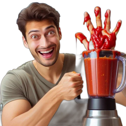 food, weapon, robot, staff, photorealistic, 3d render, concept art, oil painting transparent PNG cut-out
