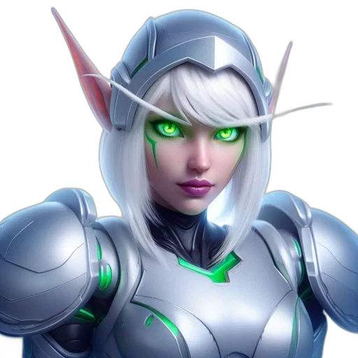 robot, face, weapon, dragon, fantasy art, concept art, 3d render, pixel art transparent PNG cut-out