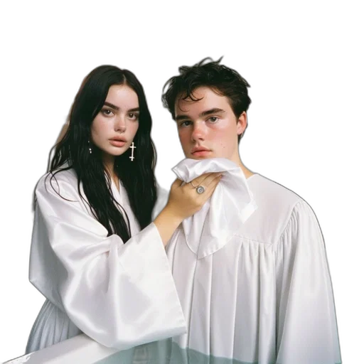 jacket, dress, vaporwave, photorealistic, concept art, underwater, fog, snow transparent PNG cut-out