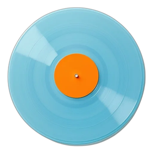 blue, pastel, light, vinyl transparent PNG cut-out