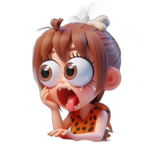 creature, face, animal, mask, cartoon, 3d render, concept art, photorealistic transparent PNG cut-out