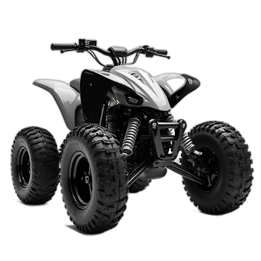 3d render, electric, atv, two transparent PNG cut-out