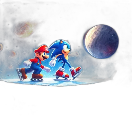 concept art, pixel art, watercolor, fantasy art, outer space, underwater, snow, fog transparent PNG cut-out