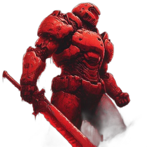 sword, weapon, robot, staff, concept art, 3d render, pixel art, fantasy art transparent PNG cut-out