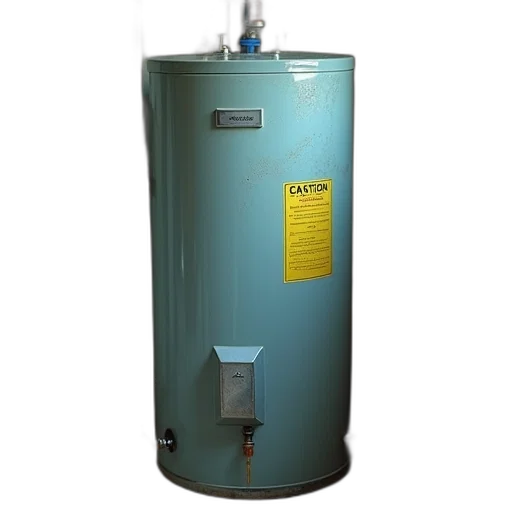 water, heater, yellow, caution, label transparent PNG cut-out