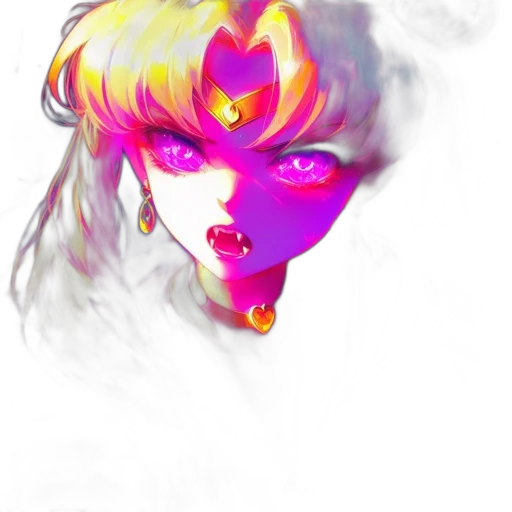 mask, face, dragon, creature, vaporwave, fantasy art, watercolor, anime transparent PNG cut-out