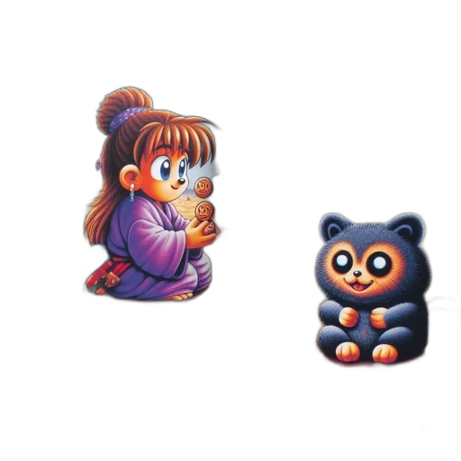 pixel art, concept art, 3d render, photorealistic, two, pages, feature, young transparent PNG cut-out
