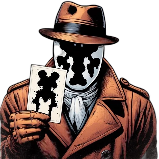 mask, jacket, face, comic book art, concept art, enigmatic, figure, wearing transparent PNG cut-out