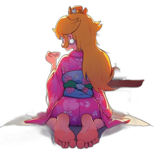 dress, crown, staff, dragon, concept art, watercolor, pixel art, vaporwave transparent PNG cut-out
