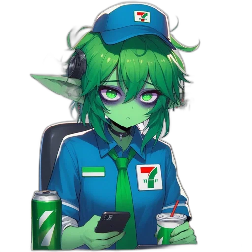 staff, dragon, creature, robot, vaporwave, anime, fantasy art, concept art transparent PNG cut-out
