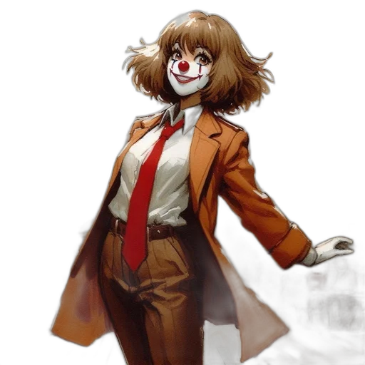 mask, jacket, face, staff, concept art, comic book art, anime, fantasy art transparent PNG cut-out
