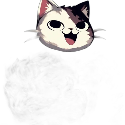 staff, animal, mask, creature, pixel art, concept art, anime, fantasy art transparent PNG cut-out