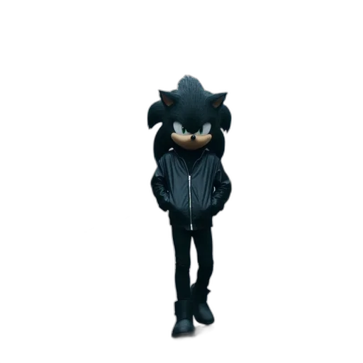 jacket, mask, creature, animal, 3d render, concept art, pixel art, anime transparent PNG cut-out