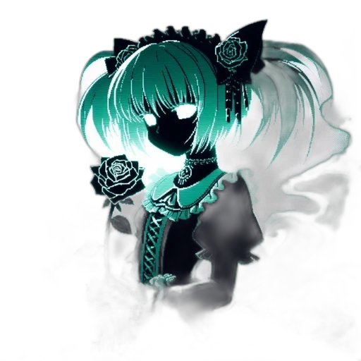 mask, flower, staff, weapon, fantasy art, anime, pixel art, concept art transparent PNG cut-out