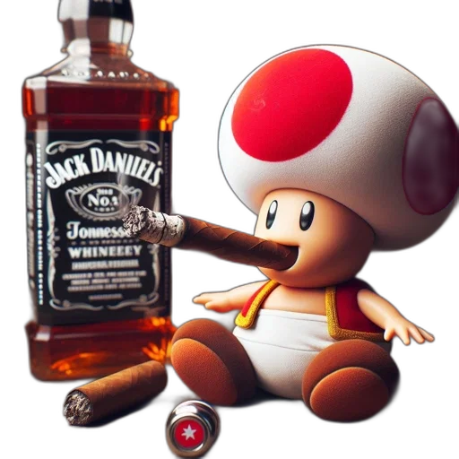 bottle, weapon, pixel art, 3d render, concept art, photorealistic, toy, toad transparent PNG cut-out