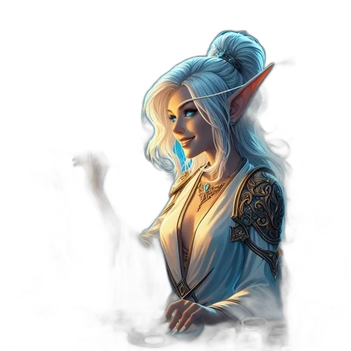 staff, dragon, fantasy art, concept art, pixel art, comic book art, fire, blue transparent PNG cut-out