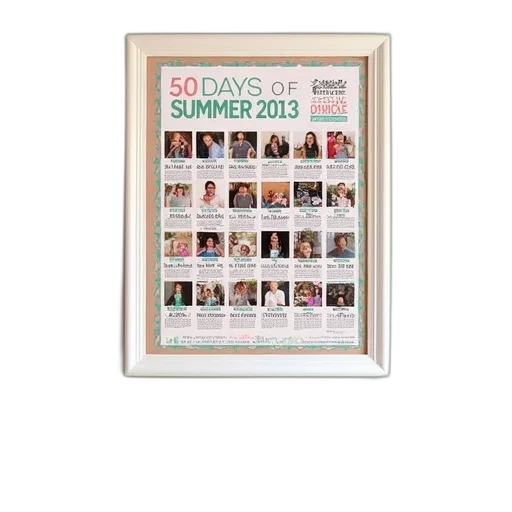 poster, collage, family, photos, list, names, dates, hanging transparent PNG cut-out