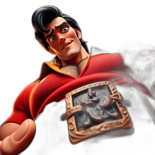 concept art, comic book art, 3d render, fantasy art, male, character, dark, hair transparent PNG cut-out