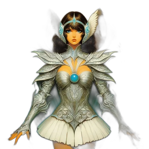 jewelry, fantasy art, concept art, pixel art, comic book art, pastel, earth tones, woman transparent PNG cut-out