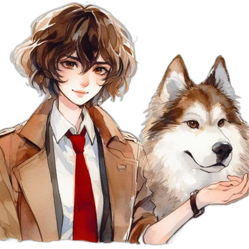 animal, jacket, creature, staff transparent PNG cut-out