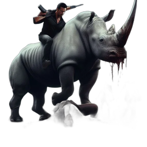 animal, creature, weapon, staff, concept art, fantasy art, 3d render, comic book art transparent PNG cut-out