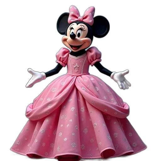dress, crown, 3d render, photorealistic transparent PNG cut-out