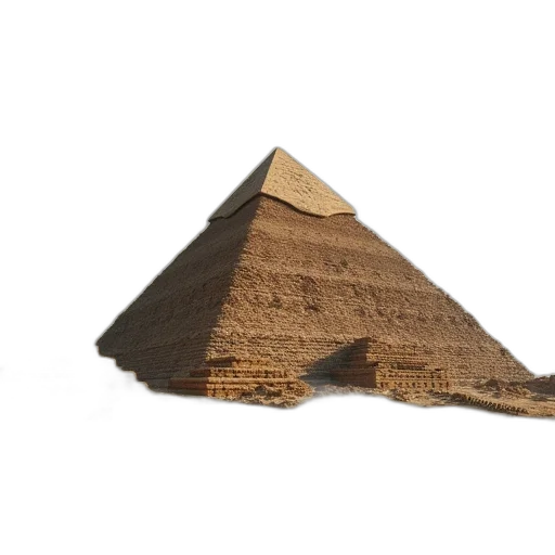 hat, food, jewelry, weapon, 3d render, concept art, photorealistic, pyramid transparent PNG cut-out