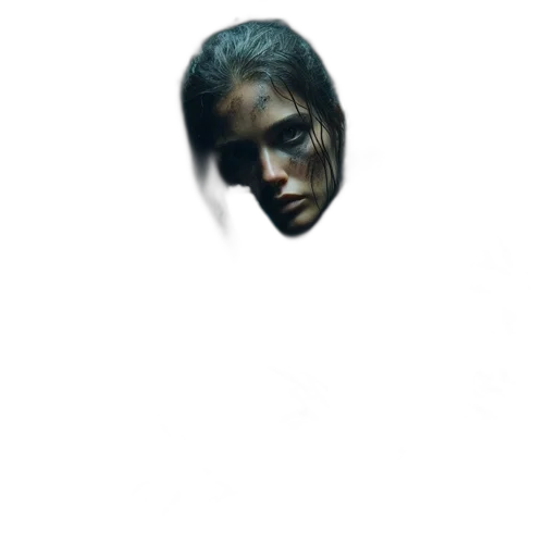 face, mask, creature, staff, pixel art, concept art, photorealistic, 3d render transparent PNG cut-out