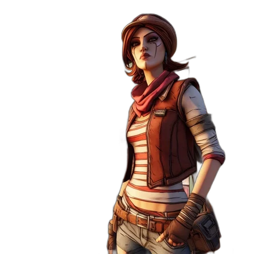 jacket, weapon, staff, face, concept art, 3d render, fantasy art, pixel art transparent PNG cut-out