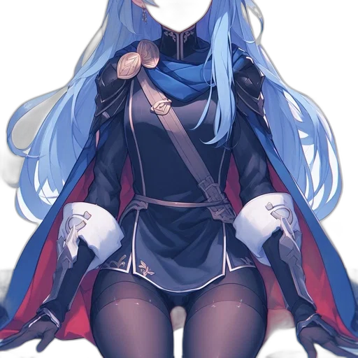 staff, jacket, sword, weapon, anime, pixel art, concept art, fantasy art transparent PNG cut-out