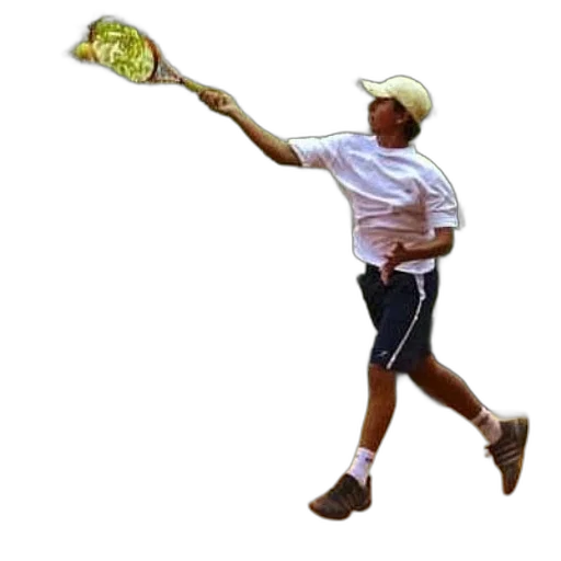 staff, food, hat, weapon, photorealistic, tennis, player, action transparent PNG cut-out