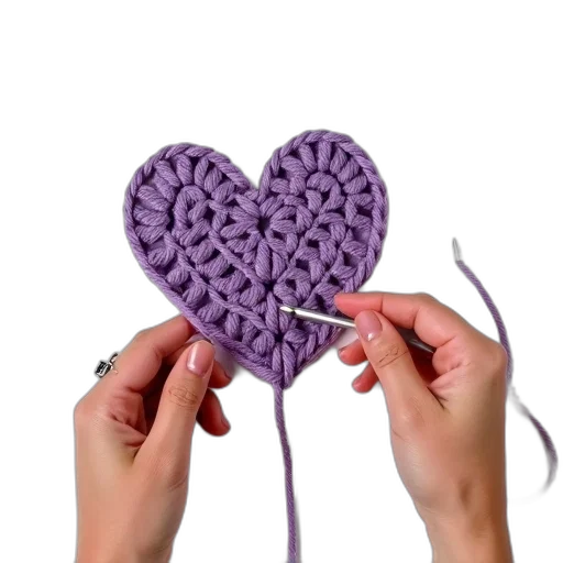 jewelry, 3d render, person, hands, shown, holding, crochet, hook transparent PNG cut-out