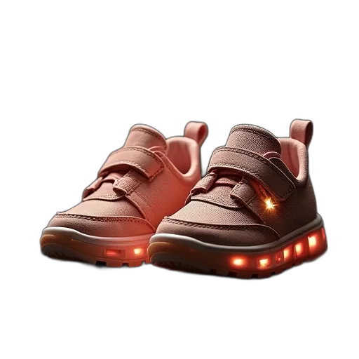 shoes, 3d render, concept art, toddlers transparent PNG cut-out