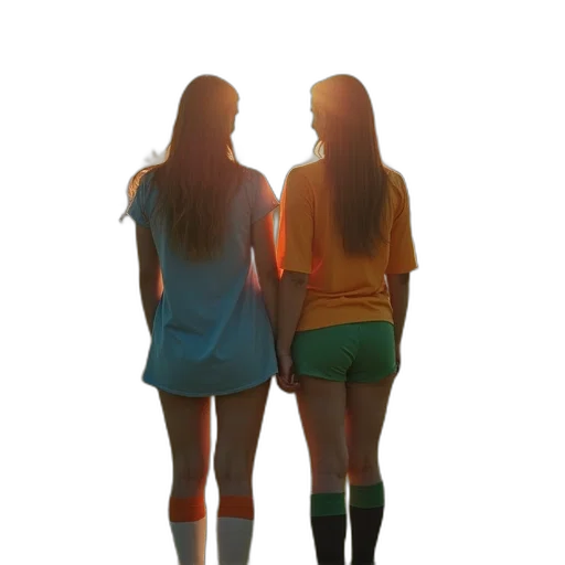 dress, shoes, 3d render, concept art transparent PNG cut-out
