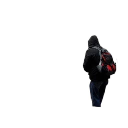 jacket, umbrella, hat, staff, 3d render, concept art, pixel art, fog transparent PNG cut-out