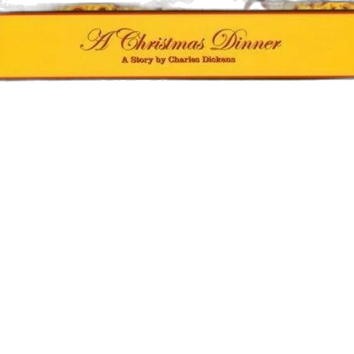 christmas, dinner, book, cover, featuring, festive, scene, turkey transparent PNG cut-out