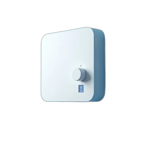 robot, 3d render, photorealistic, concept art, blue, pastel, white, modern transparent PNG cut-out